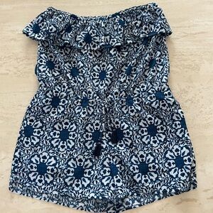 A super cute patterned romper from Vineyard Vines!